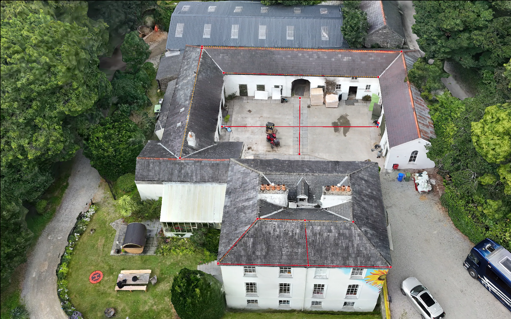 3D Mapping — Detail-rich aerial photos rendered into a full 3D model